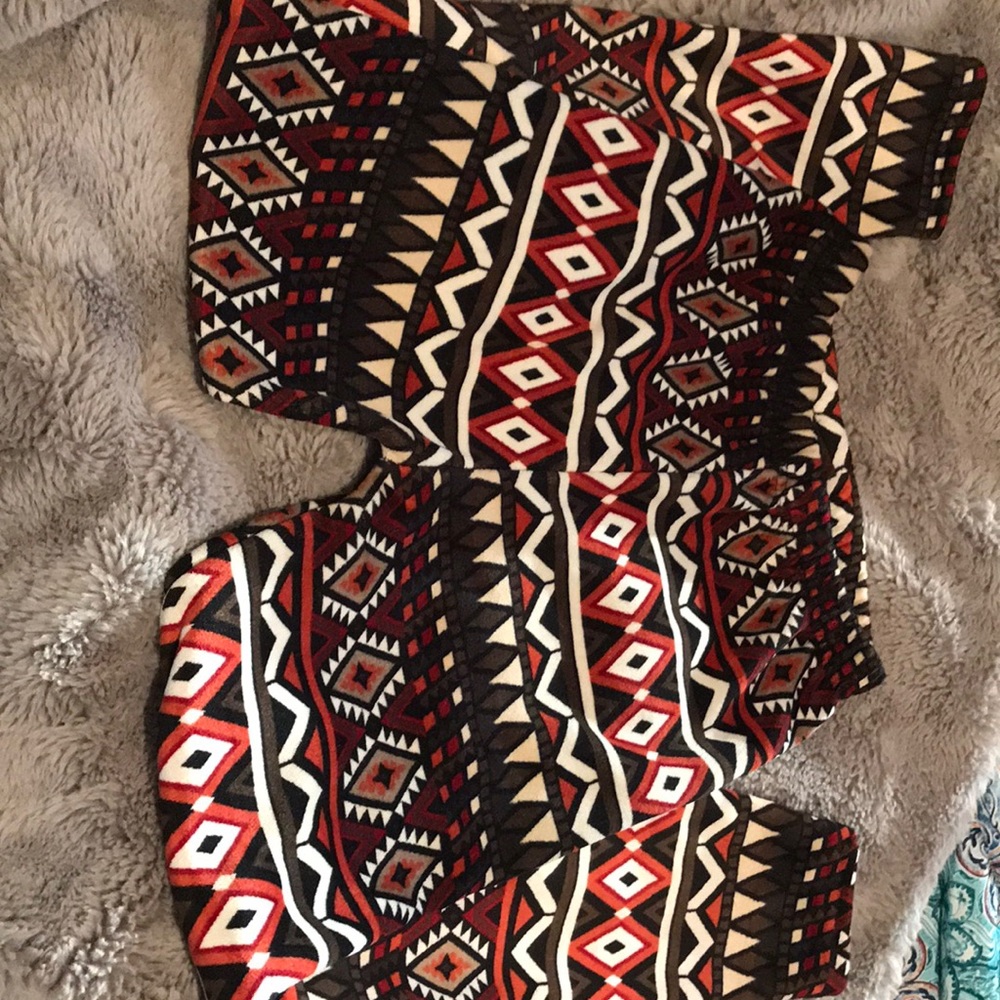 Fancy Fans Leggings.